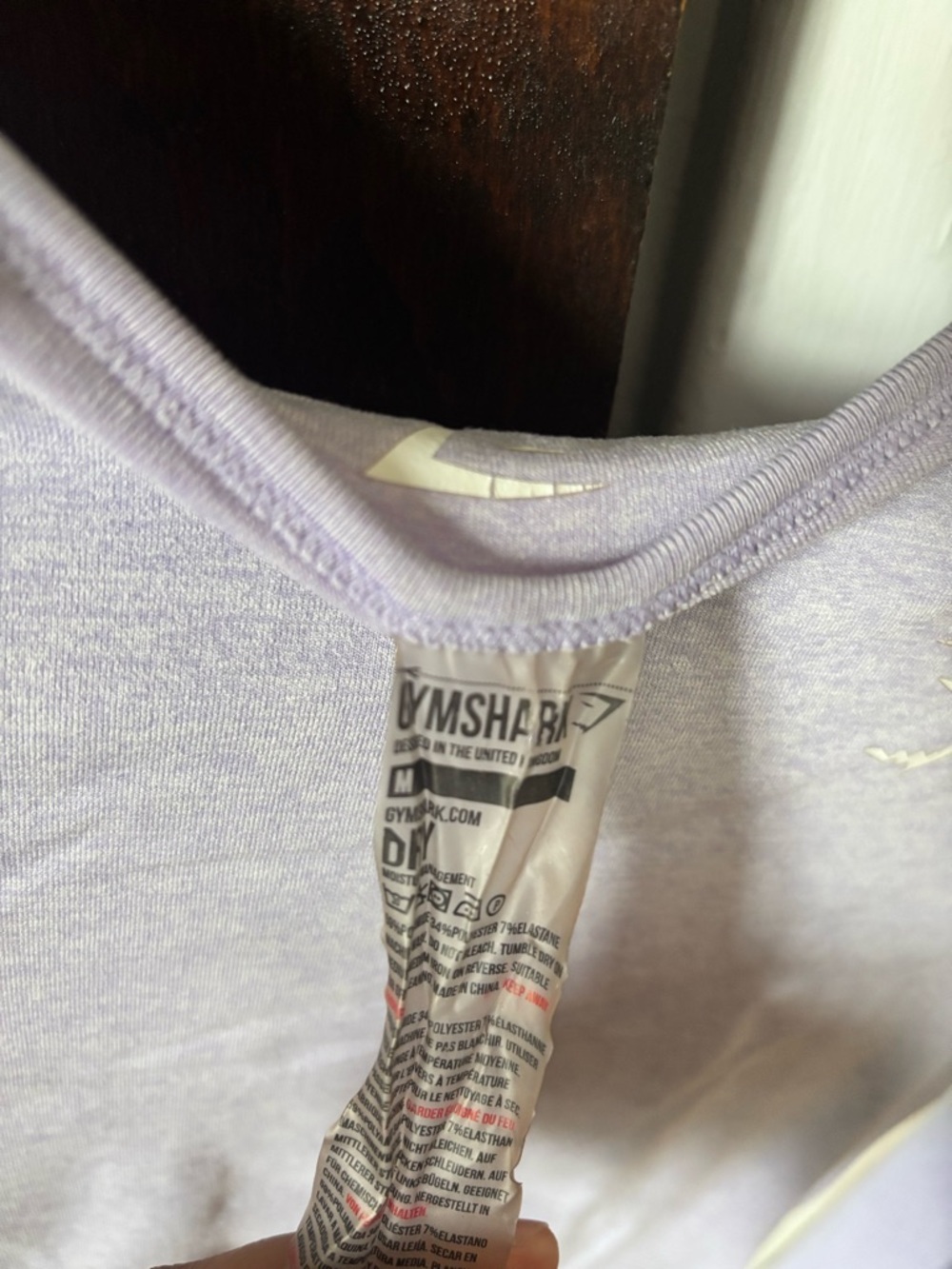 Gymshark Women's Seamless Long Sleeve Top - Lavender Purple - Picture 2 of 6